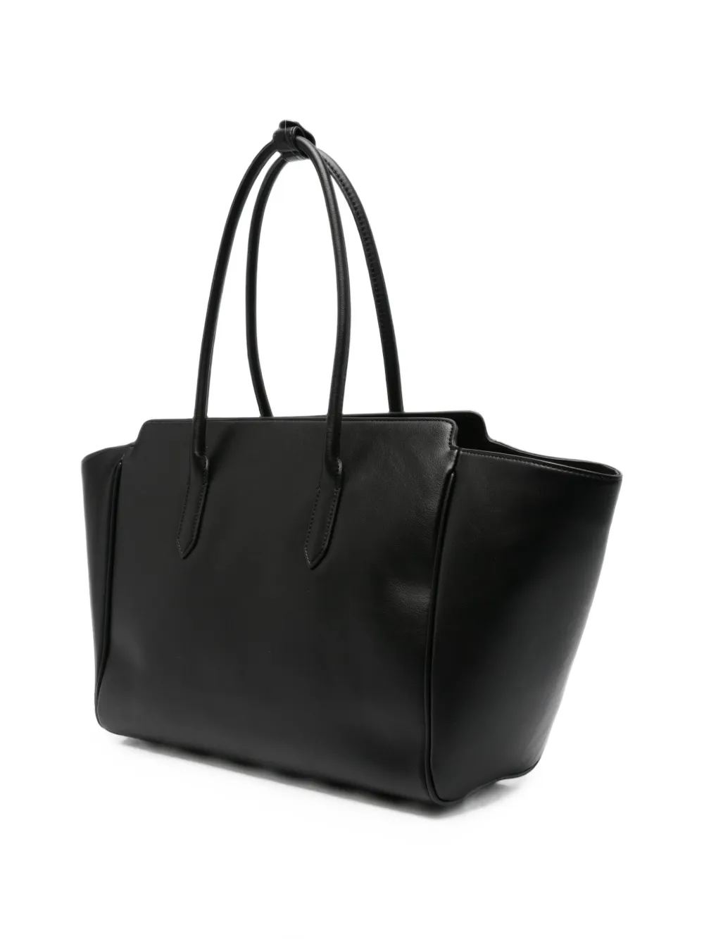 Just Cavalli Shopper met slangenplakkaat Zwart