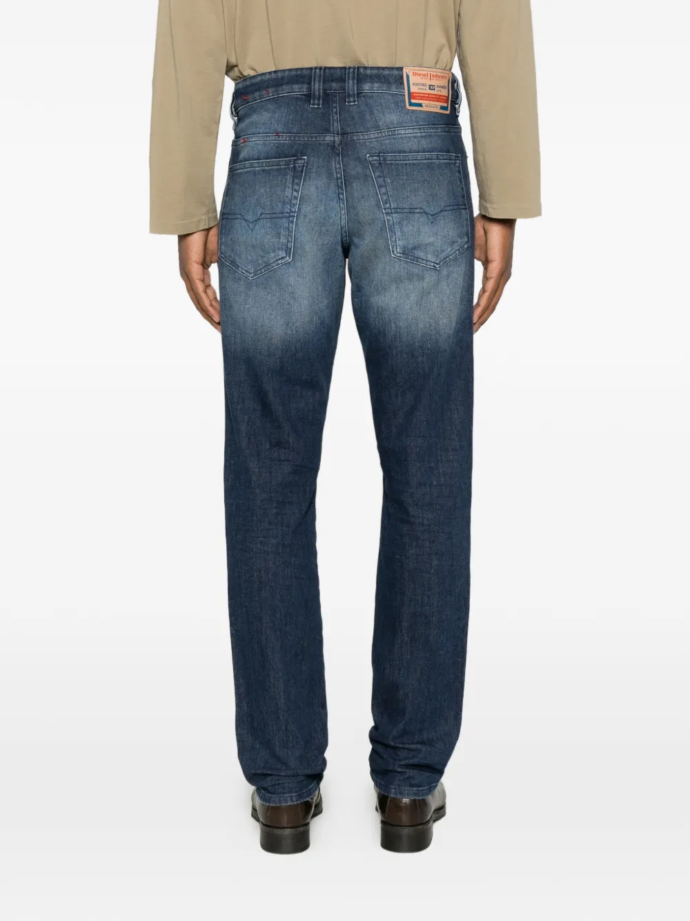 Diesel 1993 D-VYL jeans met vervaagd effect Blauw