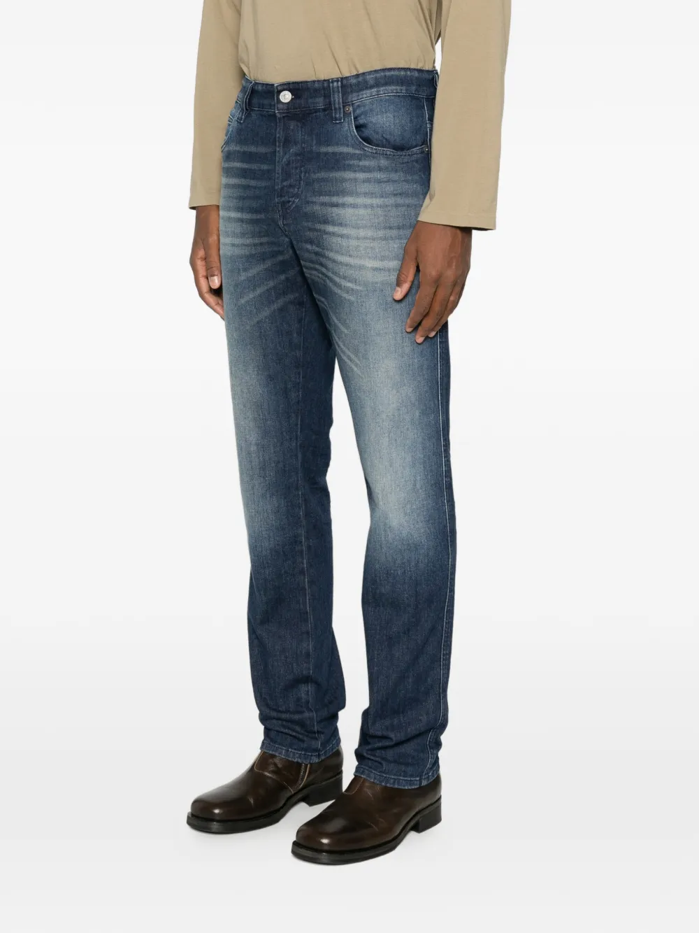 Diesel 1993 D-VYL jeans met vervaagd effect Blauw