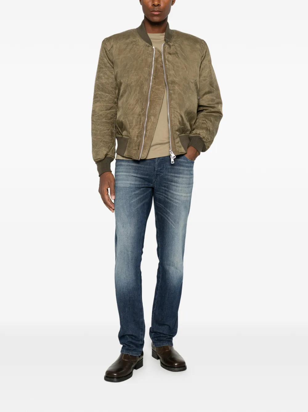 Diesel 1993 D-VYL jeans met vervaagd effect Blauw