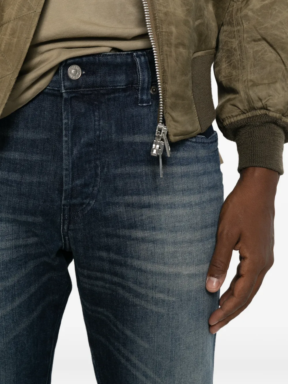 Diesel 1993 D-VYL jeans met vervaagd effect Blauw