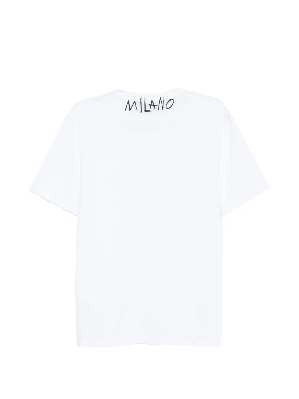 Just Cavalli logo-print T-shirt Wit
