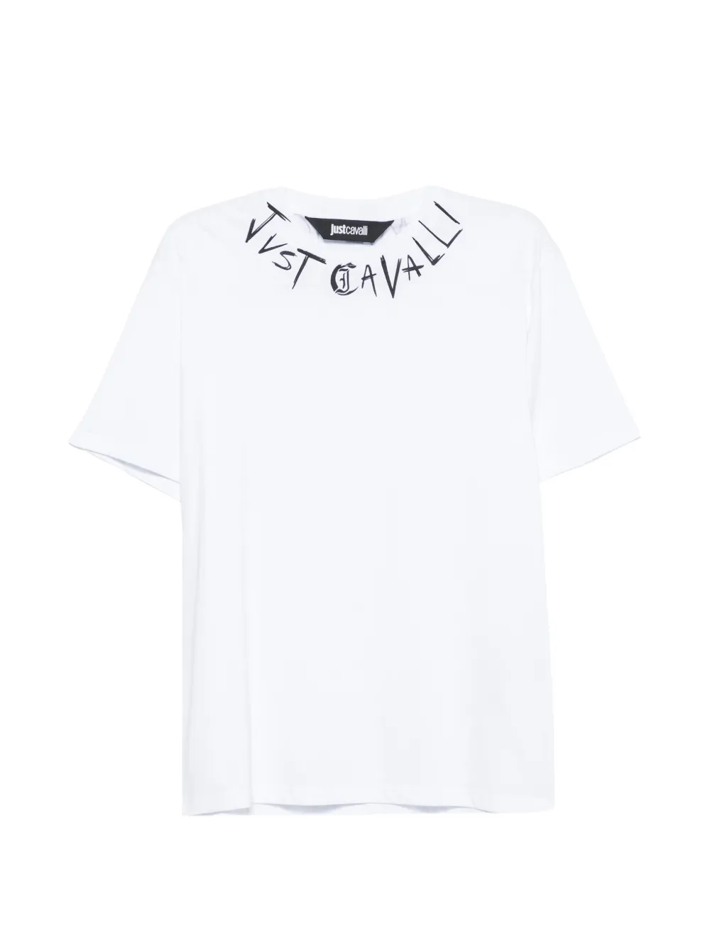 Just Cavalli logo-print T-shirt