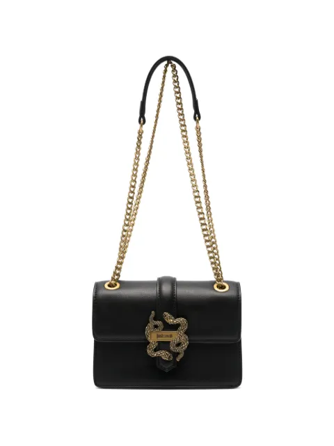 Just Cavalli bolso mini con placa de serpiente