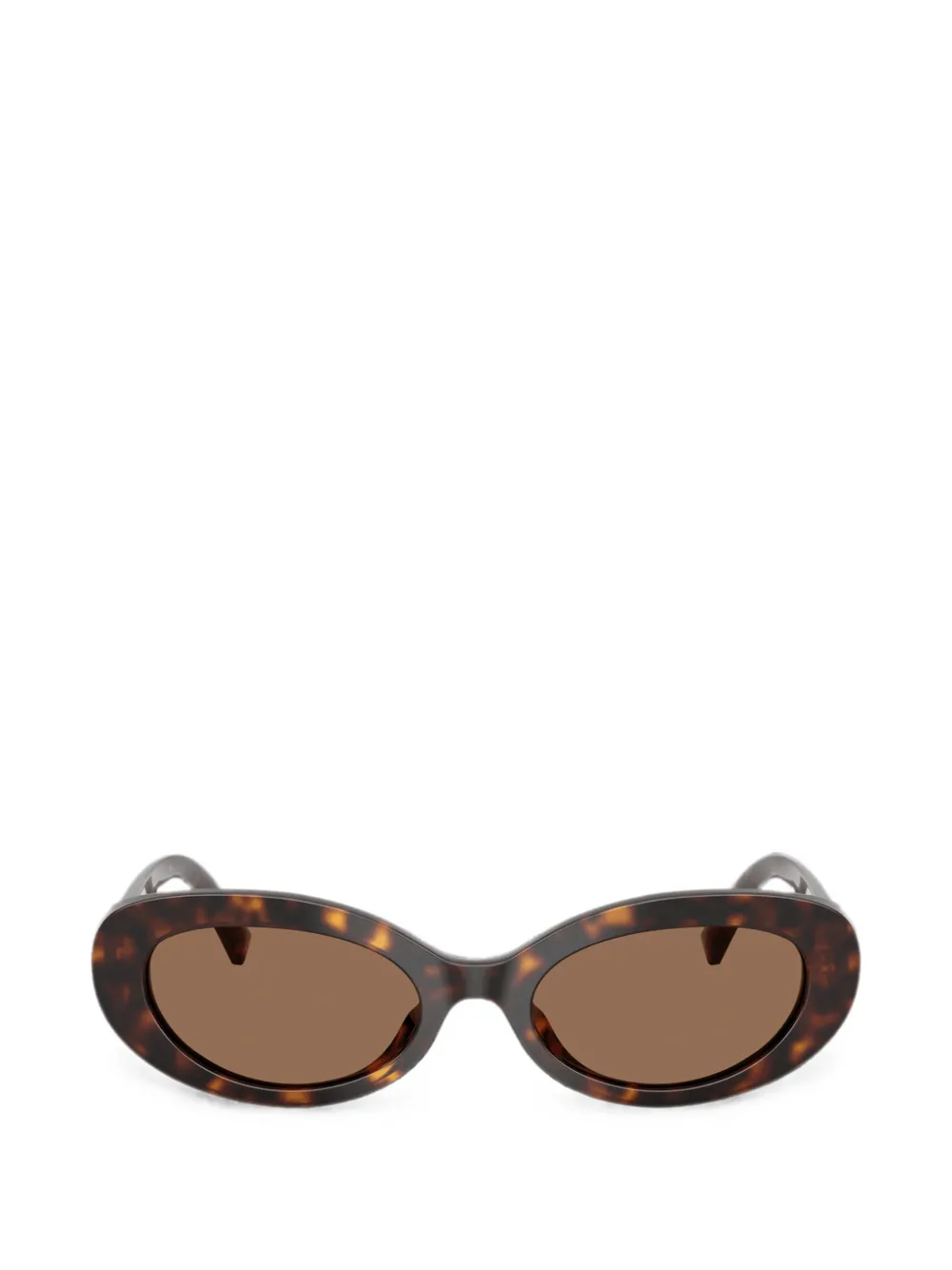 Dolce & Gabbana tortoiseshell-effect Devotion sunglasses - Marrone