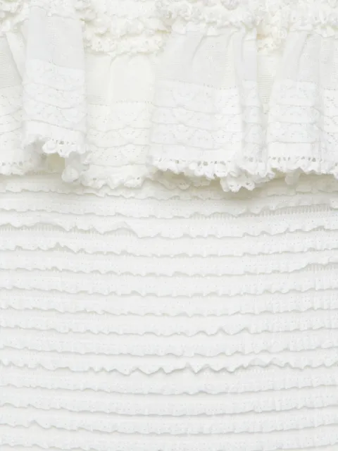 SIMKHAI ruffled off-shoulder dress
