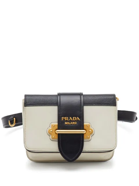 Prada Pre-Owned cangurera Cahier