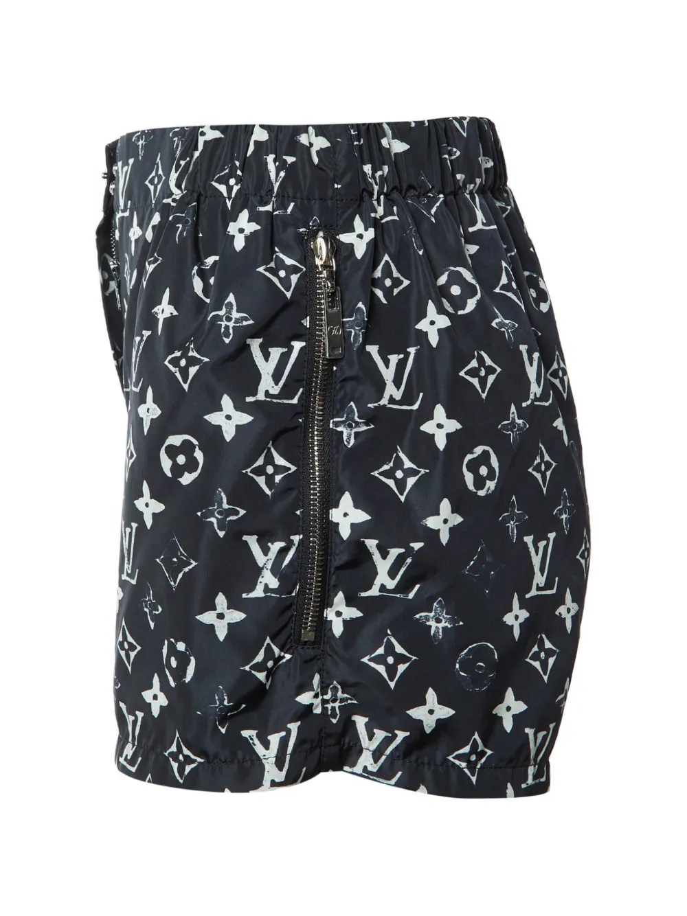 Louis Vuitton Pre-Owned Shorts con stampa - Nero