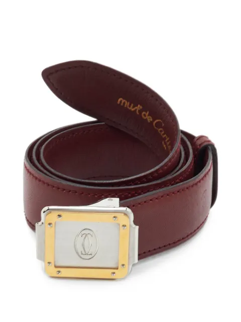 Cartier Santos de Cartier buckle belt