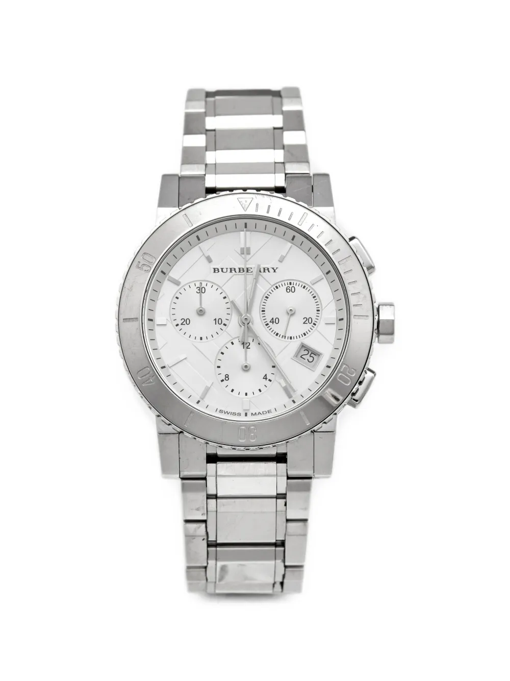 Burberry Pre-Owned 2016 City 38mm watch - Silber