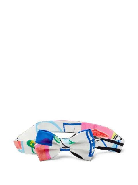 Hermès Pre-Owned printed silk bow tie
