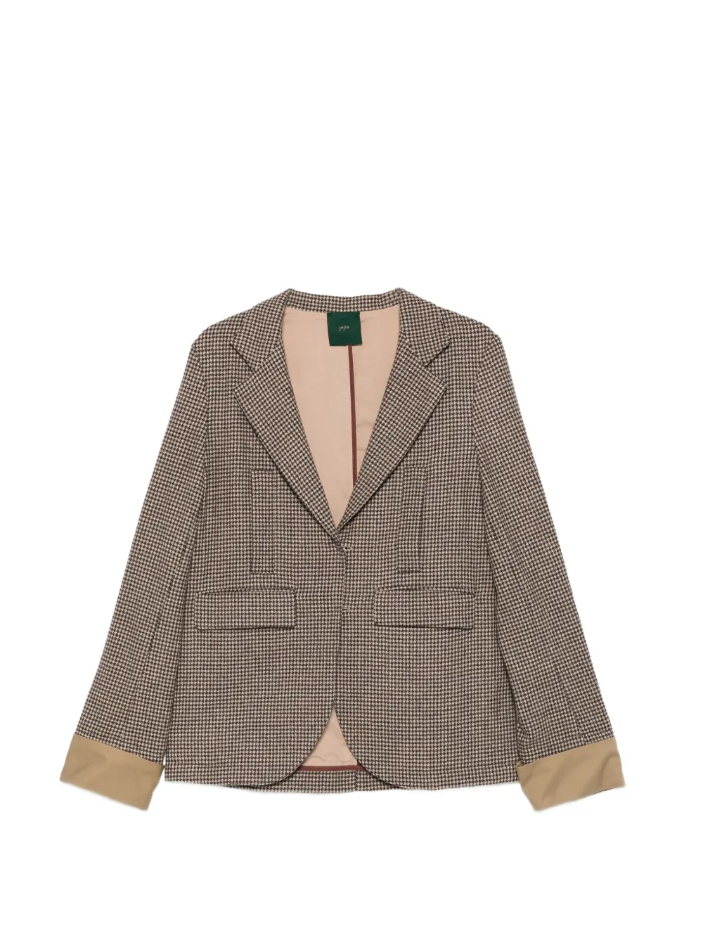 Jejia Blazer Harry con motivo pied-de-poule - Toni neutri