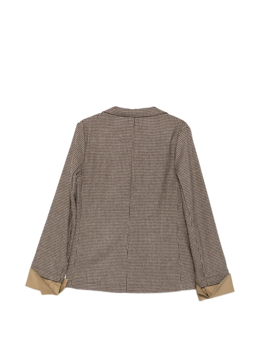 Jejia Harry blazer met pied-de-poule print Beige