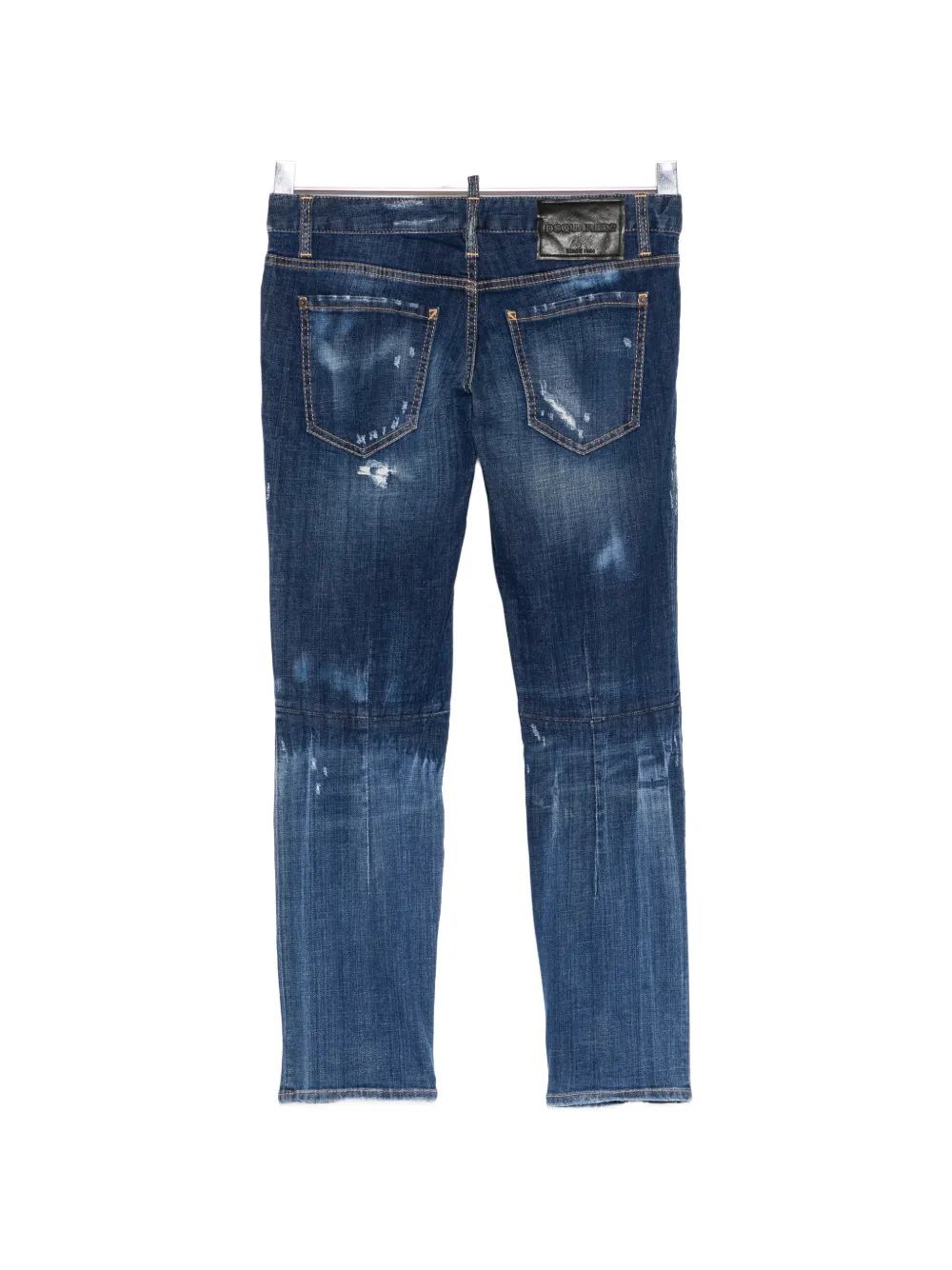 DSQUARED2 Jeans met patchdetail Blauw