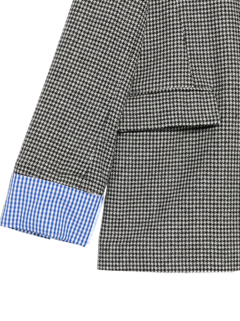 Jejia Birkin blazer met pied-de-poule print Grijs