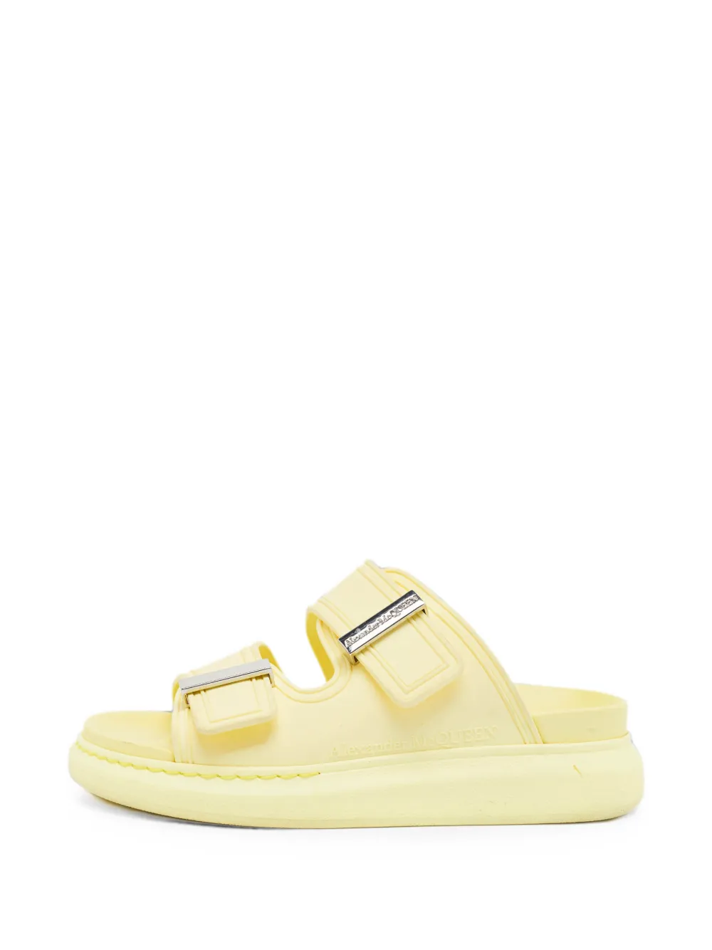Alexander McQueen Pre-Owned Hybrid buckled sandals - Gelb