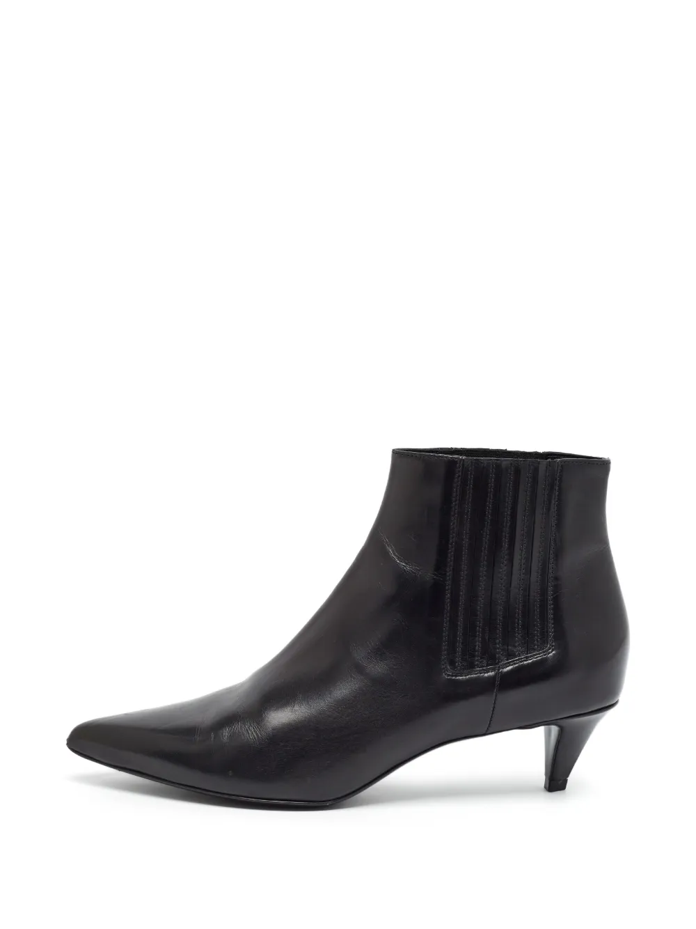 Celine Pre-Owned pointed-toe ankle boots - Nero