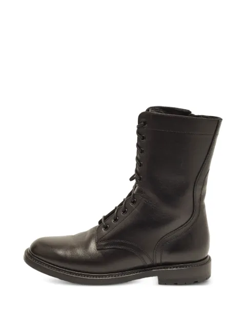 Celine Pre-Owned lace-up combat boots
