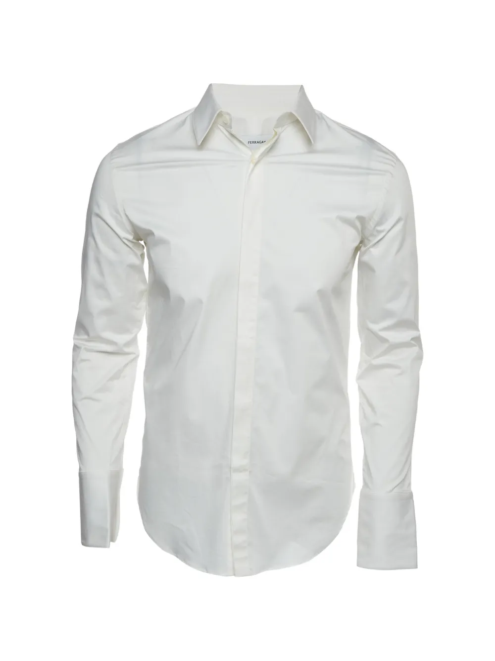 Ferragamo Pre-Owned long-sleeve shirt - Bianco