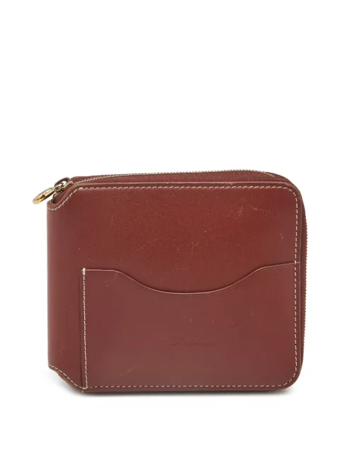 Loro Piana Pre-Owned portefeuille pliant à fermeture zippée