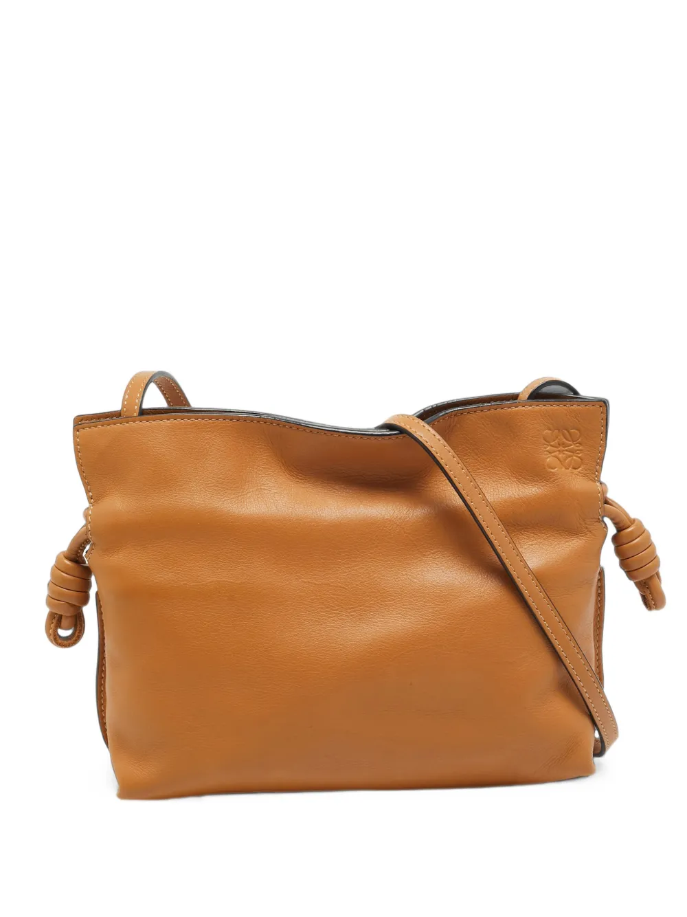 Loewe Pre-Owned 2022 mini Flamenco Umhängetasche - Braun