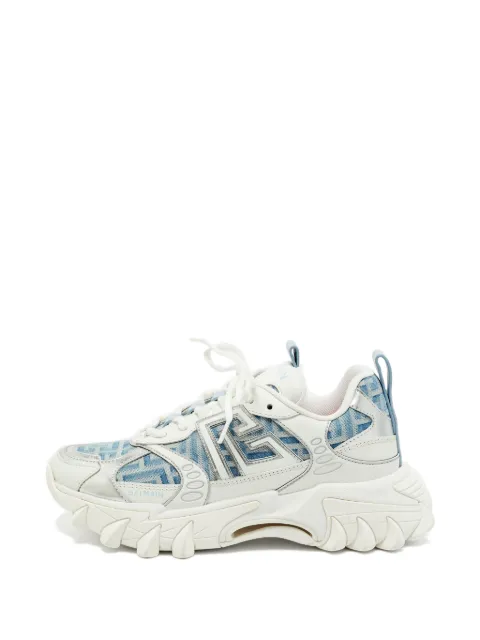 Balmain Pre-Owned B-East denim sneakers