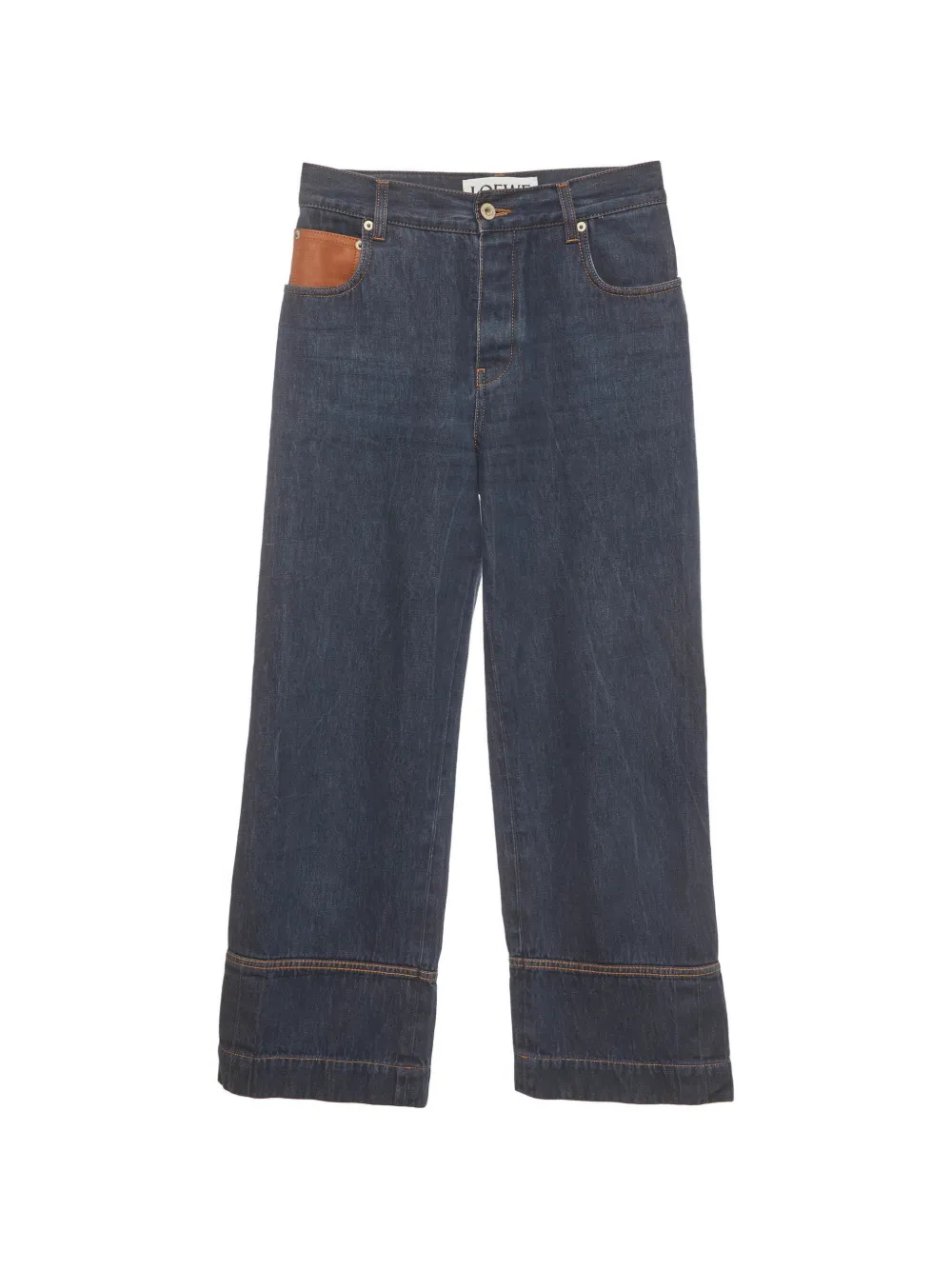 Loewe Pre-Owned straight-fit jeans - Blau