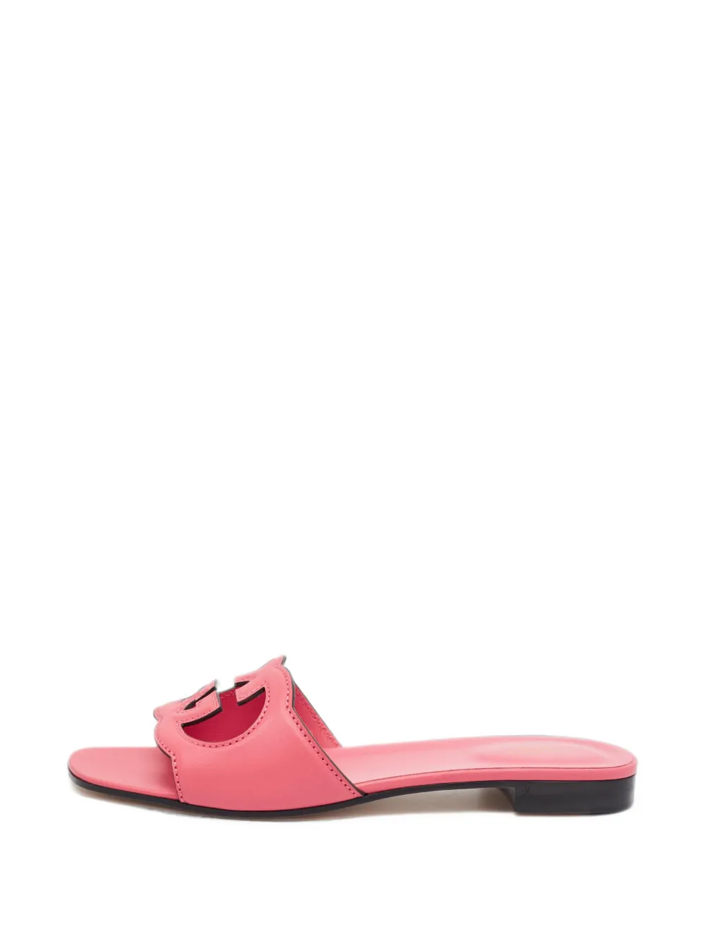 Gucci Pre-Owned Interlocking G slide sandals - Rosa