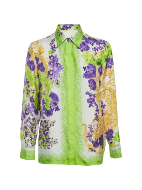 Versace Pre-Owned Orchid Barocco シャツ