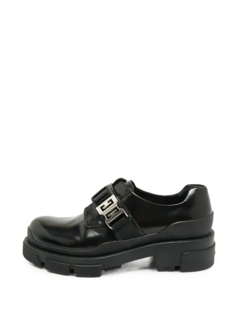 Givenchy Pre-Owned Terra 4G buckled derby shoes
