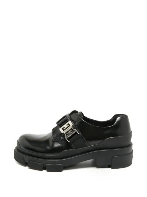Givenchy Pre-Owned Terra 4G buckled derby shoes