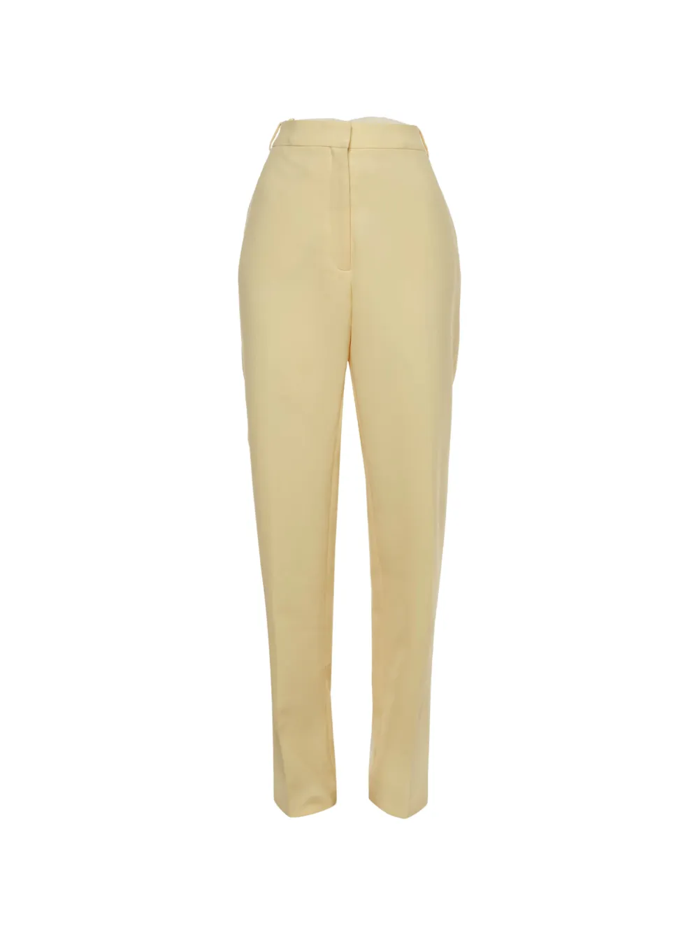 The Attico crepe straight-fit trousers - Giallo
