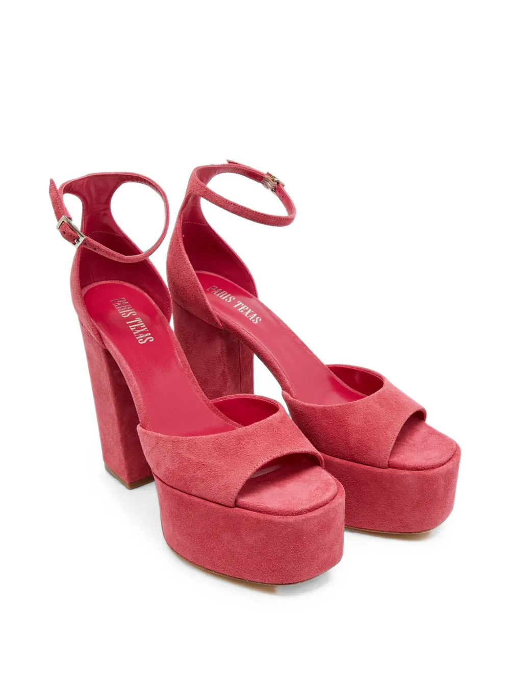 Pre-owned Paris Texas Tatiana Platform Sandals In Pink