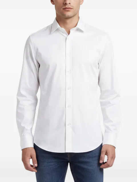 Roberto Cavalli Vintage chemise slim à logo brodé (2017)