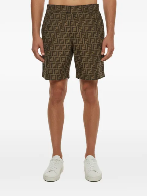 Fendi Pre-Owned FF shorts med monogram i jacquard