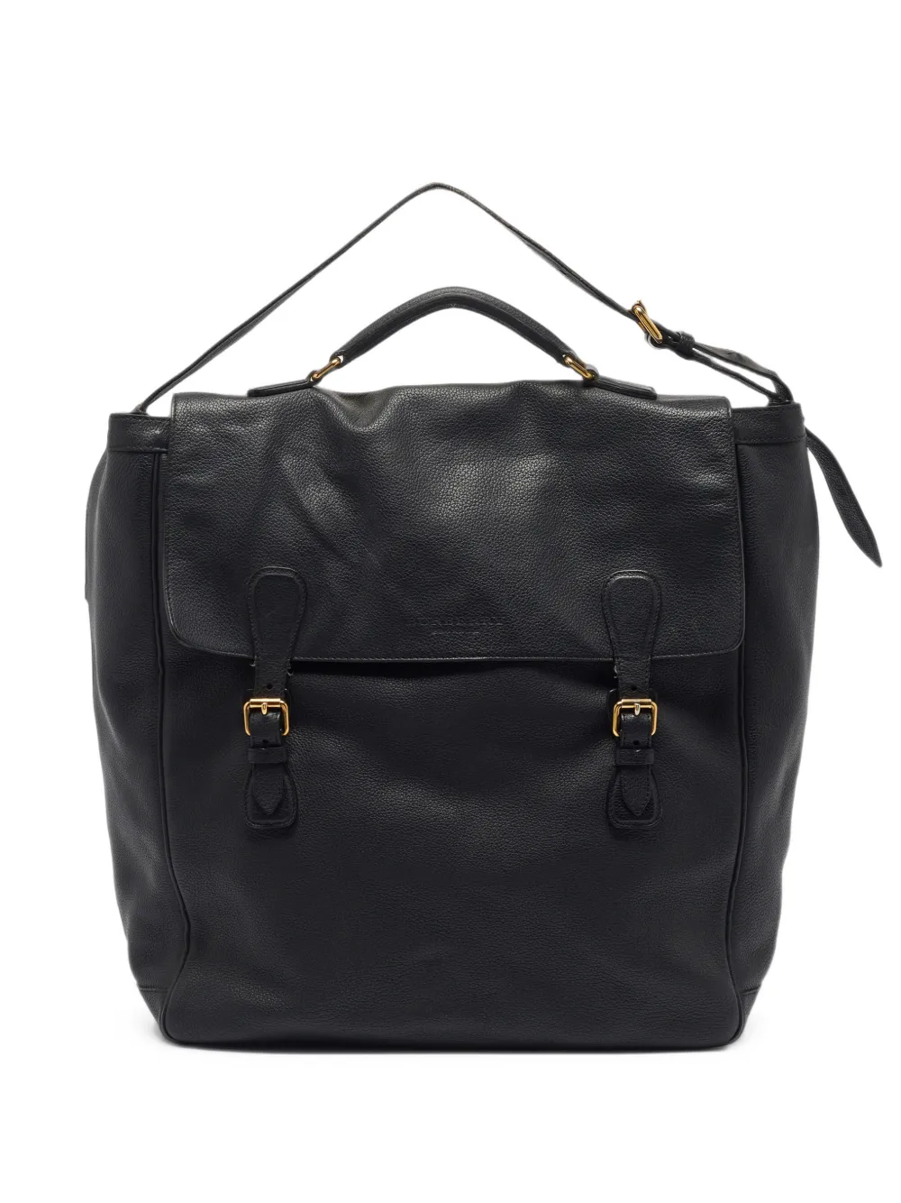 Burberry Pre-Owned buckle-fastened weekend bag - Nero