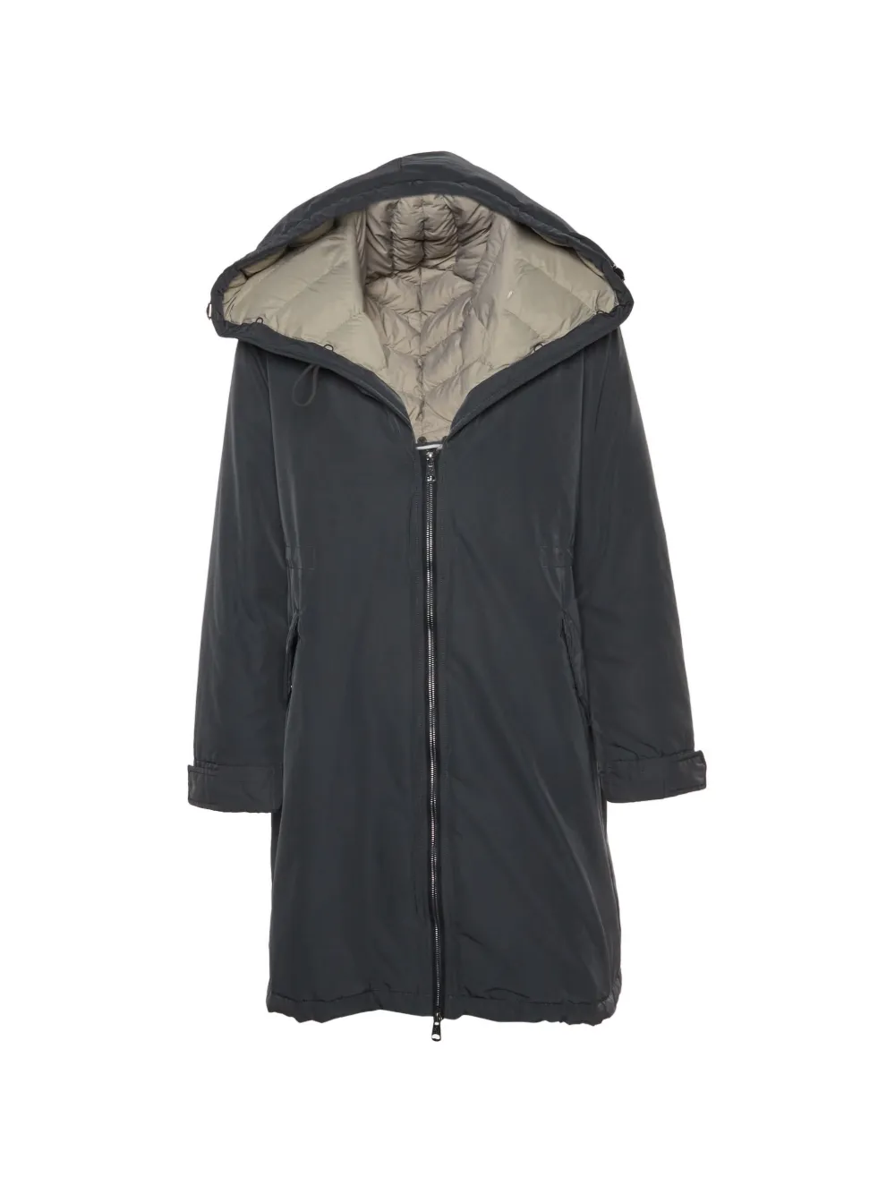 Weekend Max Mara hooded coat - Grigio