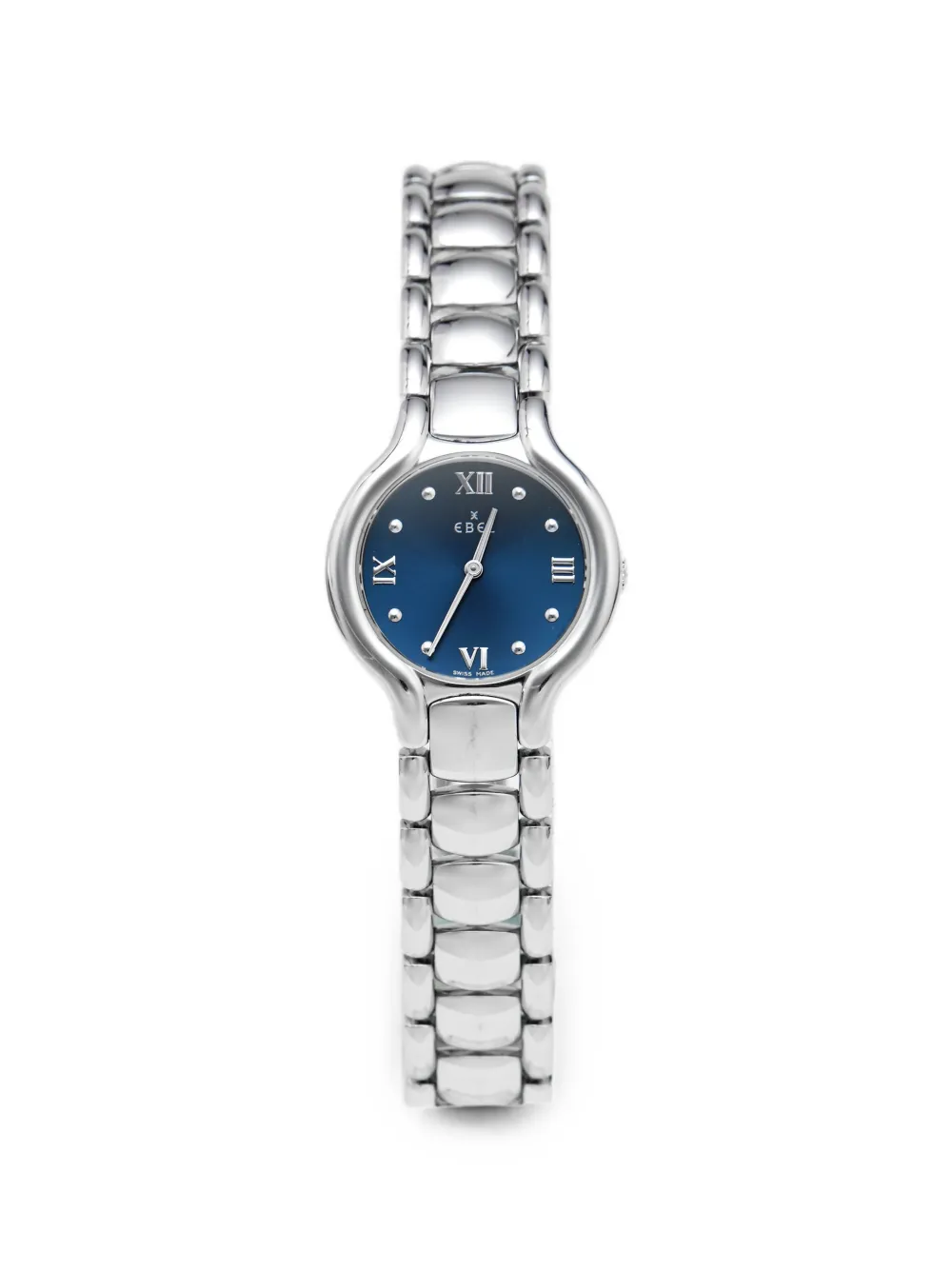 EBEL PREOWNED 2004 Beluga stainless steel 27mm watch - Blau