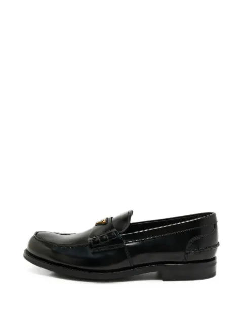 Prada Pre-Owned penny-strap loafers