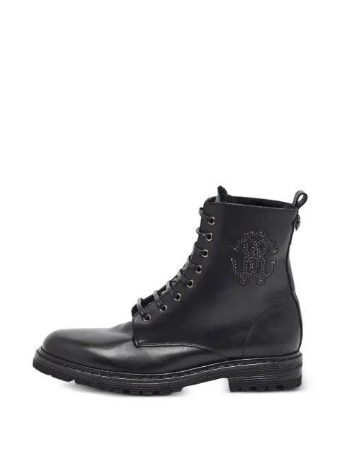 Roberto Cavalli Vintage lace-up combat boots