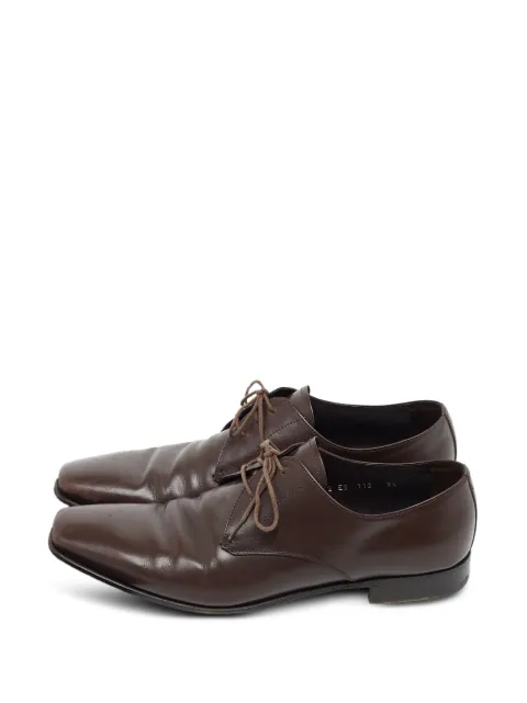 Prada Pre-Owned lace-up Derby shoes
