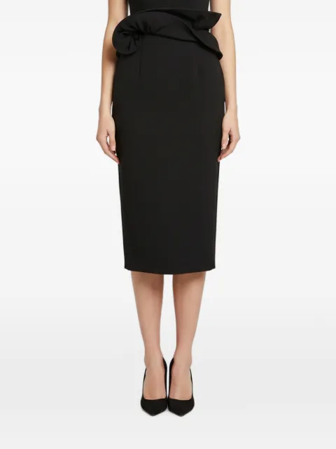 Magda Butrym flower-detail midi skirt
