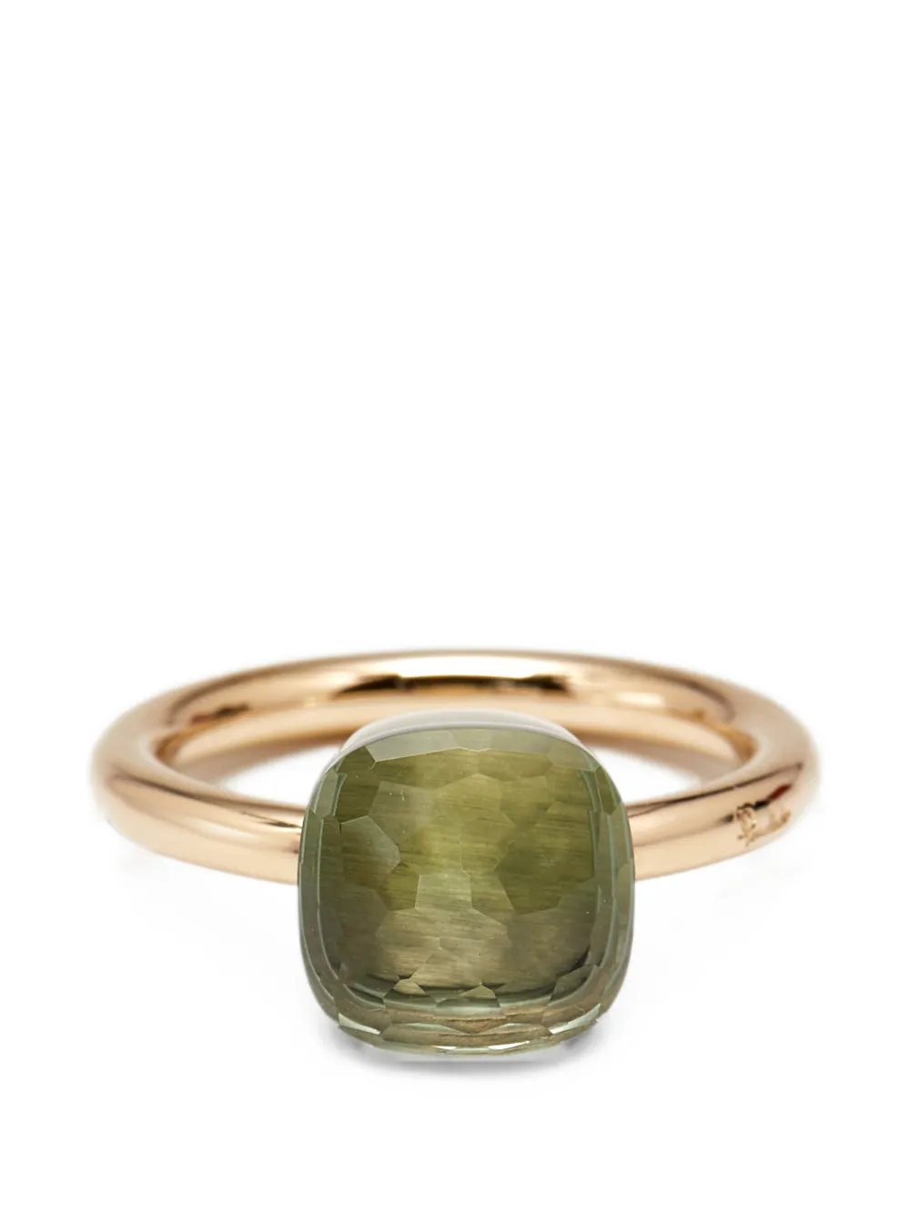 POMELLATO Pre-Owned Nudo Classic prasiolite ring - Gold