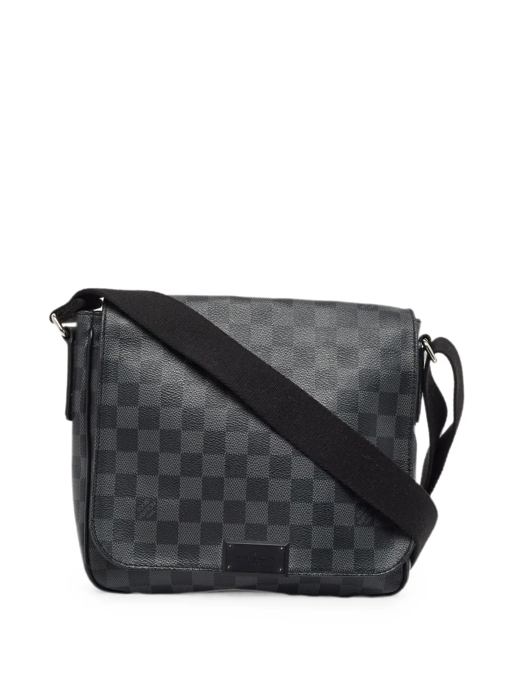 Louis Vuitton Pre-Owned District PM Damier Graphite messenger bag - Schwarz