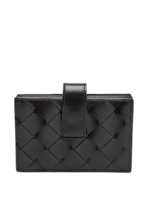 Bottega Veneta Pre-Owned Intrecciato leather card case