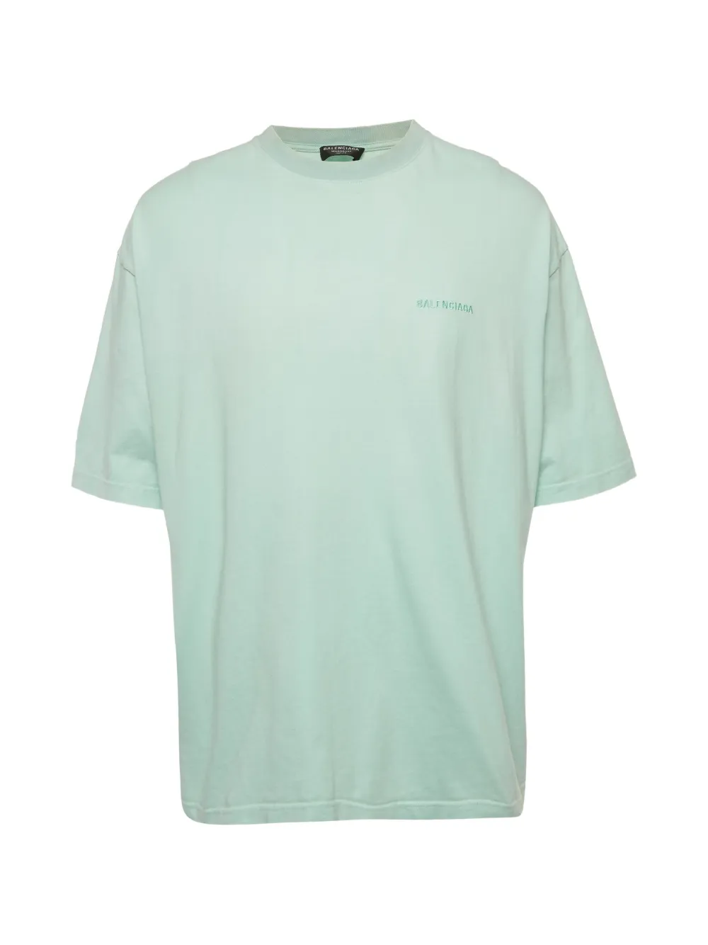 Balenciaga Pre-Owned oversized crew-neck T-shirt - Grün