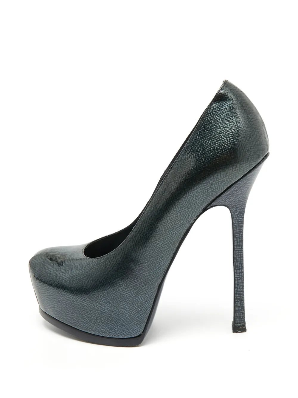 Saint Laurent Pre-Owned Tribtoo Pumps mit Plateau - Blau