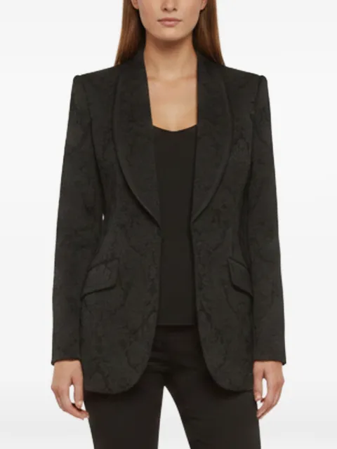 Dolce & Gabbana Pre-Owned floral jacquard shawl lapel blazer