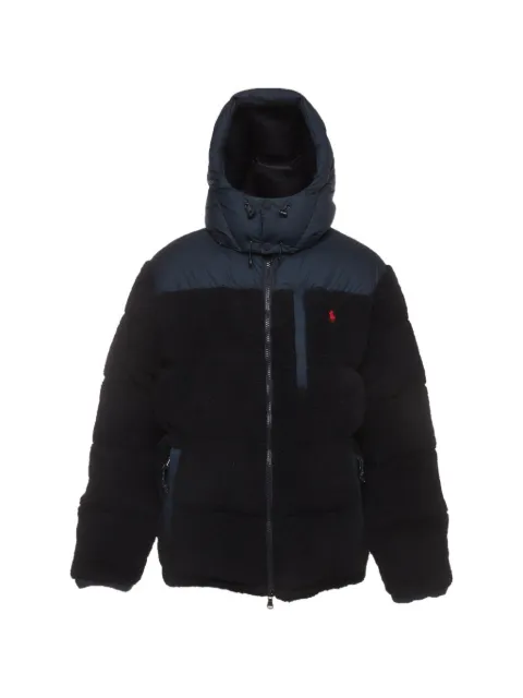 Polo Ralph Lauren Vintage faux-fur trim quilted puffer jacket