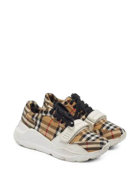 Burberry Pre-Owned Regis House Check sneakers